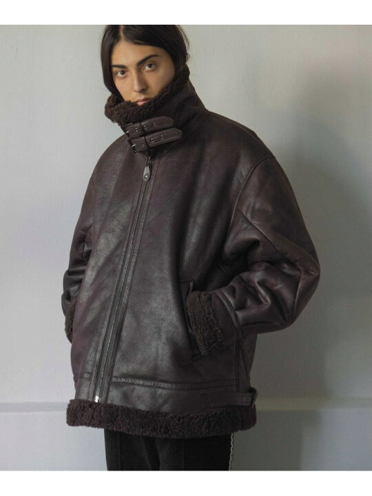楽天市場】【SALE／50%OFF】＜monkey time＞ フェイク ムートン B-3 