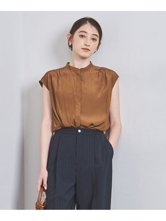 楽天市場】【SALE／50%OFF】COOL LIGHT フレンチスリーブ ブラウス 