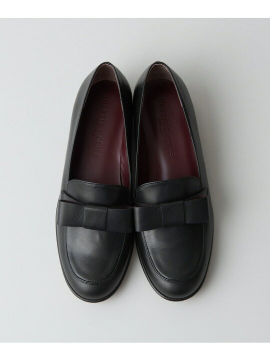 楽天市場】【SALE／80%OFF】リボンローファー フラット25↑ ODETTE E 
