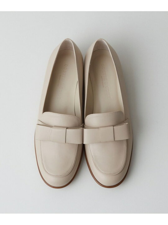 楽天市場】【SALE／80%OFF】リボンローファー フラット25↑ ODETTE E 