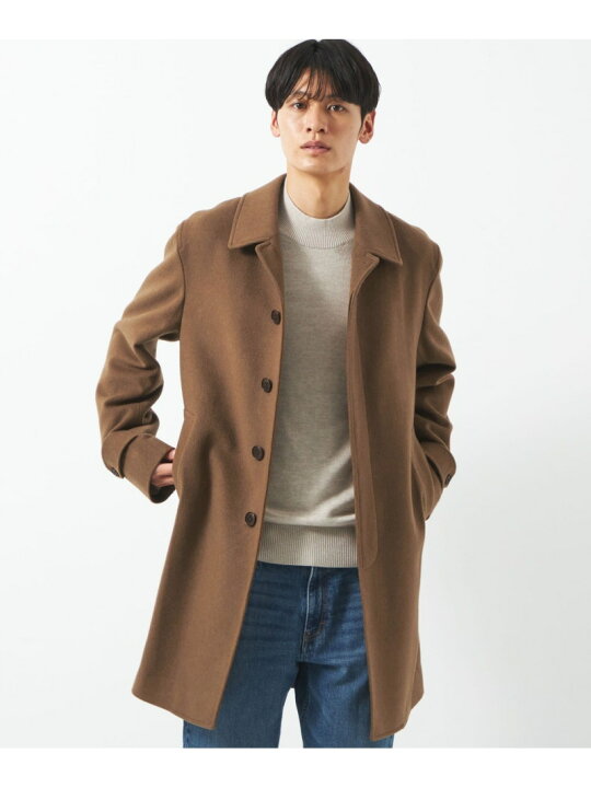 楽天市場】【SALE／80%OFF】W/カシミヤ ビーバー ステンカラーコート 
