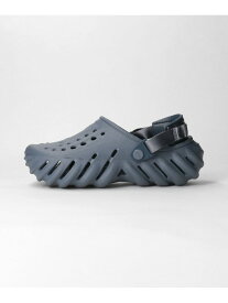 【SALE／30%OFF】＜CROCS＞ ECHO CLOG エコー クロッグ サンダル UNITED ARROWS green label relaxing ユナイテッドアローズ アウトレット シューズ・靴 サンダル カーキ グレー【RBA_E】【送料無料】[Rakuten Fashion]