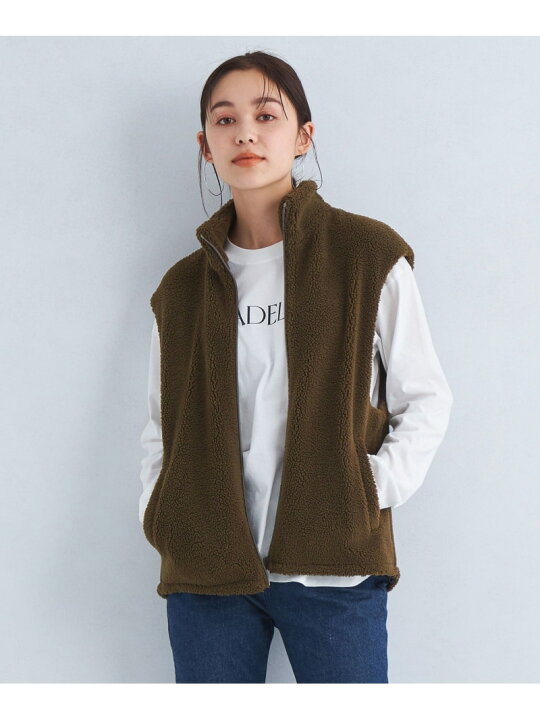 楽天市場】【SALE／50%OFF】ボアベスト セット キルティング ブルゾン 
