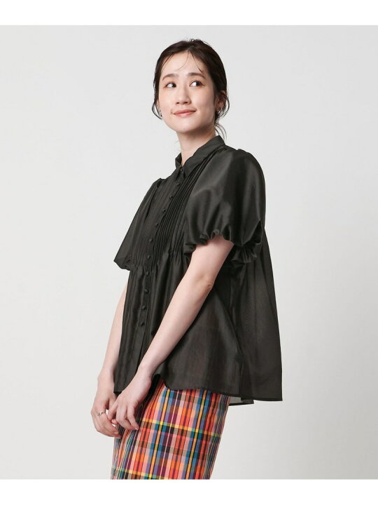 楽天市場】【SALE／70%OFF】シルキーピンタック ショートスリーブ 