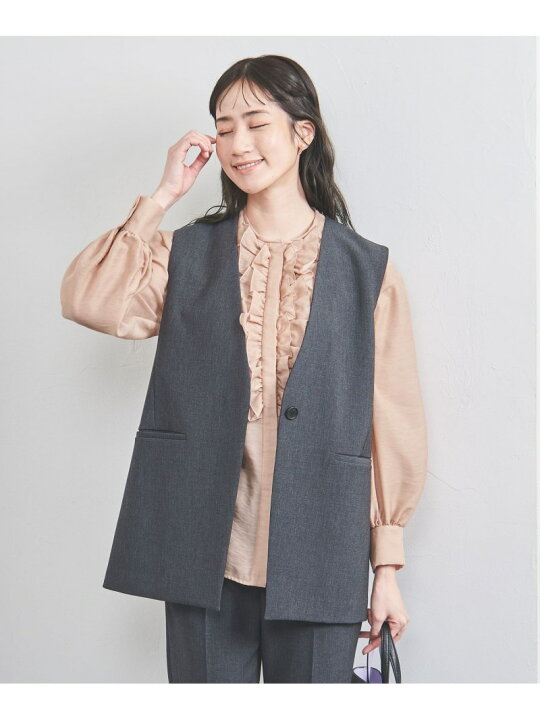 楽天市場】【SALE／70%OFF】オーガンジー フリル&ボウタイ ブラウス 
