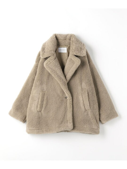 楽天市場】【SALE／30%OFF】ボア セミダブル ミドルコート ＜A DAY IN 
