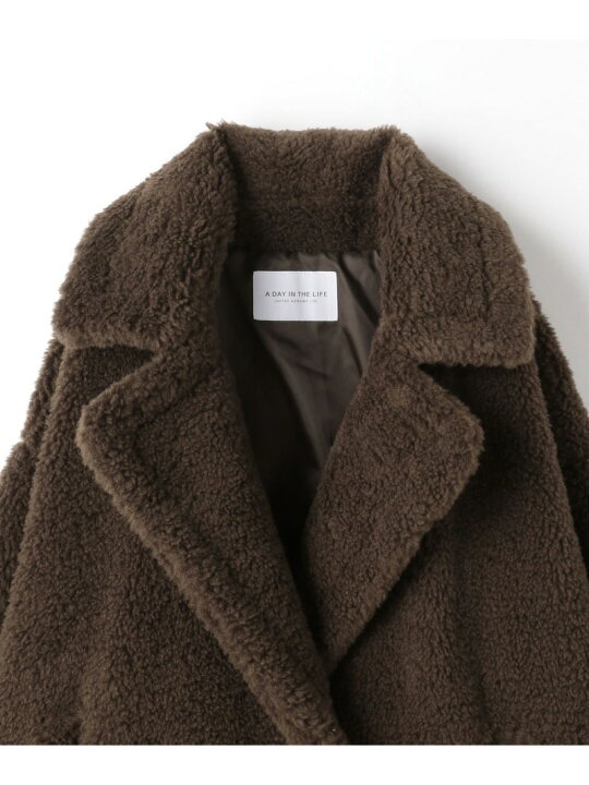 楽天市場】【SALE／30%OFF】ボア セミダブル ミドルコート ＜A DAY IN 