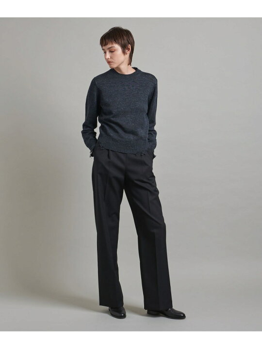 楽天市場】【SALE／70%OFF】＜LOEFF＞ダメージ クルーネックニット 