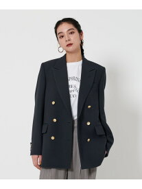 ポリエステルブレンド ダブル ジャケット BEAUTY&YOUTH UNITED ARROWS ユナイテッドアローズ アウトレット ジャケット・アウター テーラードジャケット・ブレザー ネイビー【送料無料】[Rakuten Fashion]