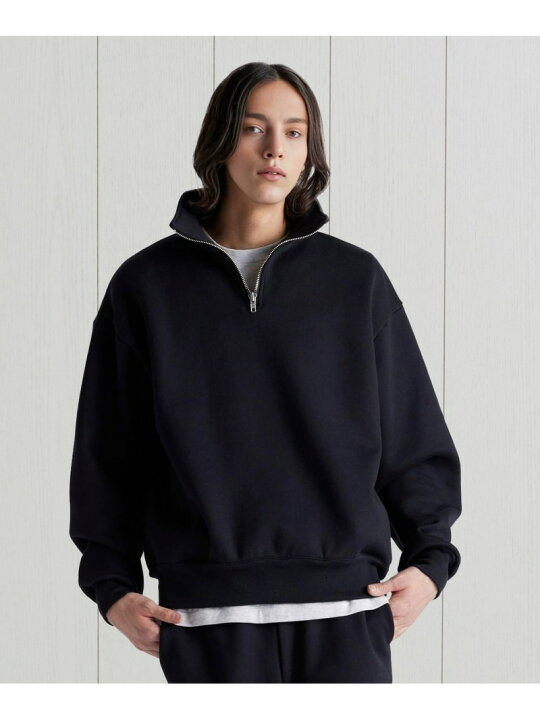 楽天市場】【SALE／50%OFF】＜H＞スフレ スウェット ハーフジップ 