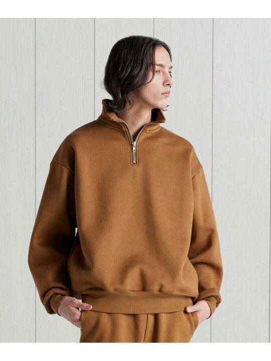 楽天市場】【SALE／50%OFF】＜H＞スフレ スウェット ハーフジップ 
