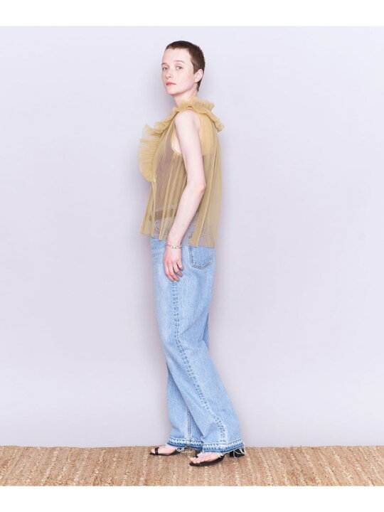 楽天市場】【SALE／60%OFF】＜AEWEN MATOPH＞チュール フリルブラウス 