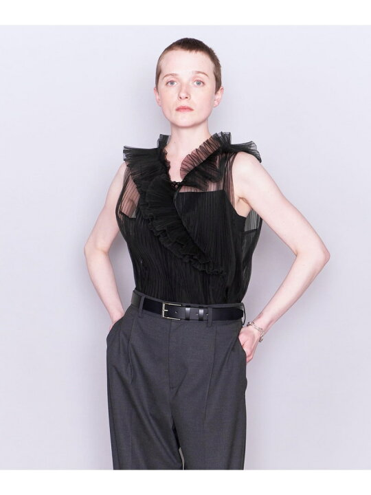 楽天市場】【SALE／60%OFF】＜AEWEN MATOPH＞チュール フリルブラウス 