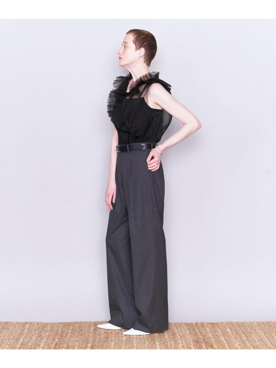 楽天市場】【SALE／60%OFF】＜AEWEN MATOPH＞チュール フリルブラウス 