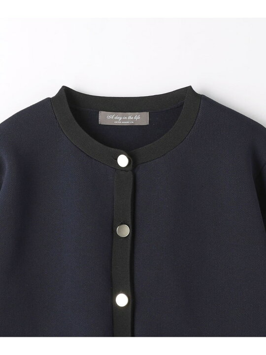 楽天市場】【SALE／50%OFF】バイカラー メタルボタンカーディガン＜A  