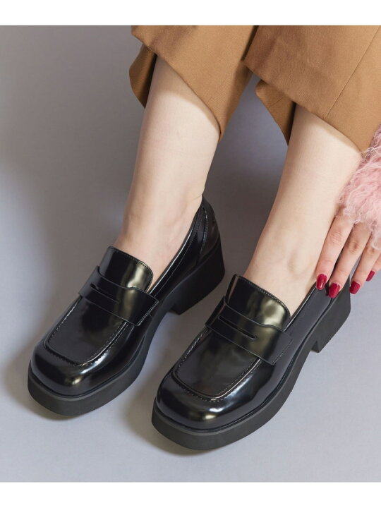 楽天市場】【SALE／80%OFF】フェイクガラスレザー ローファー  