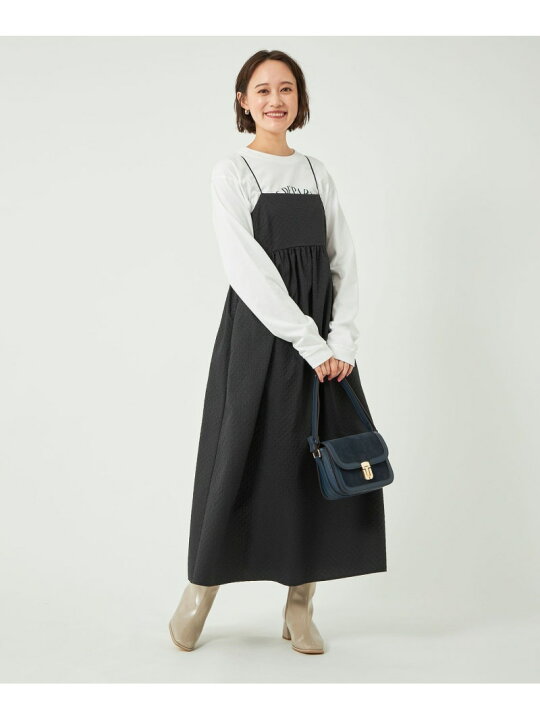 楽天市場】【SALE／70%OFF】ナイロン タフタ キャミソール ワンピース  