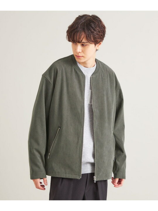 楽天市場】【SALE／60%OFF】コーデュロイ リブ ブルゾン-マシン 