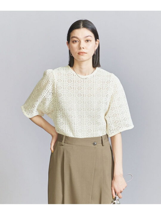 楽天市場】【SALE／80%OFF】ラッセルレース ショートスリーブ トップス 