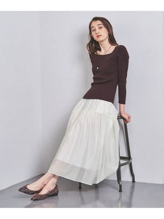 楽天市場】【SALE／70%OFF】P ティアードスカート UNITED ARROWS  