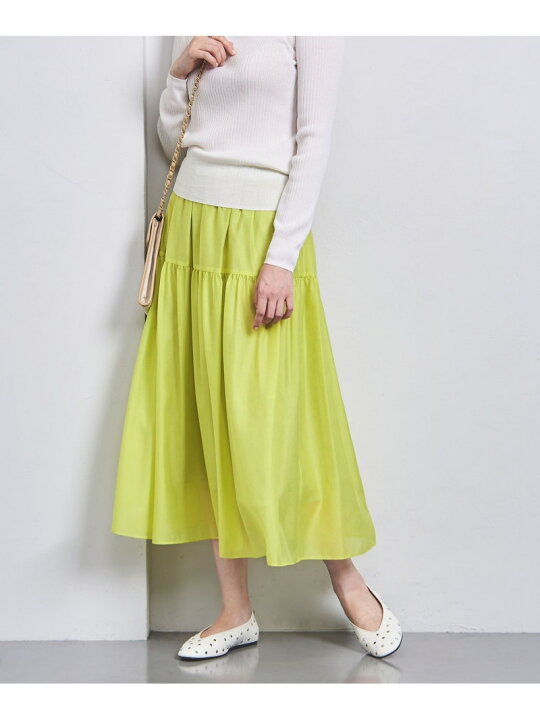 楽天市場】【SALE／70%OFF】P ティアードスカート UNITED ARROWS  