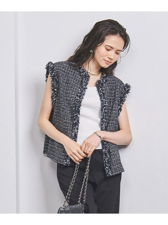 楽天市場】【SALE／80%OFF】チェック ツイード ベスト UNITED ARROWS 