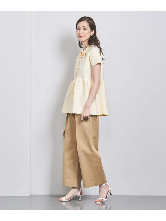 楽天市場】【SALE／60%OFF】ペプラム ショートスリーブ ニット UNITED 