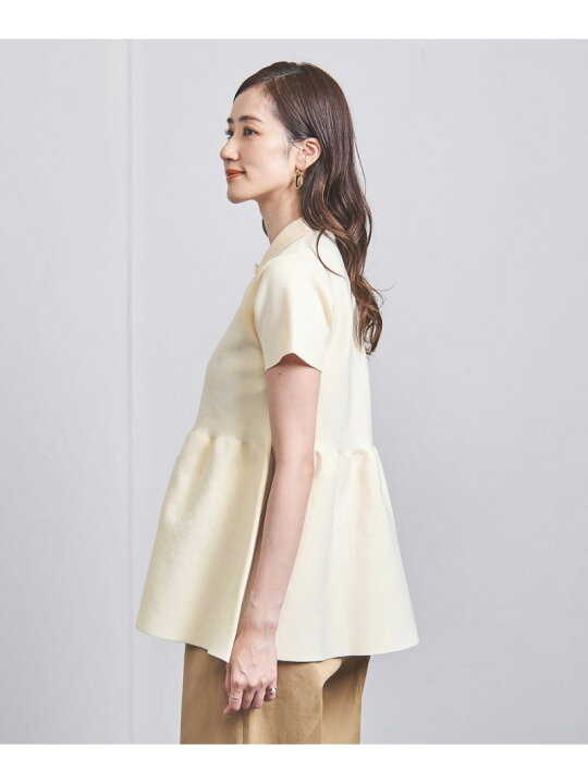 楽天市場】【SALE／40%OFF】ペプラム ショートスリーブ ニット UNITED 