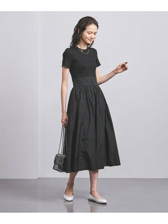 楽天市場】【SALE／70%OFF】V ネック フィット&フレア タフタ 