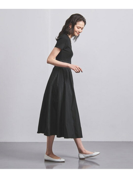 楽天市場】【SALE／70%OFF】V ネック フィット&フレア タフタ  