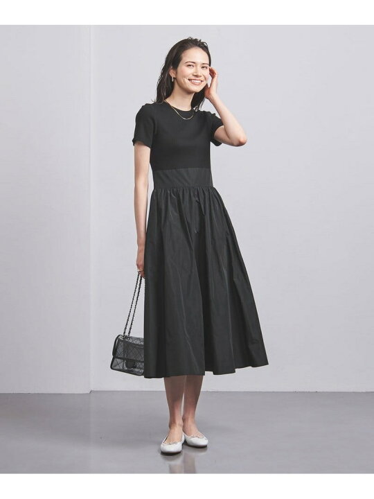楽天市場】【SALE／70%OFF】V ネック フィット&フレア タフタ  