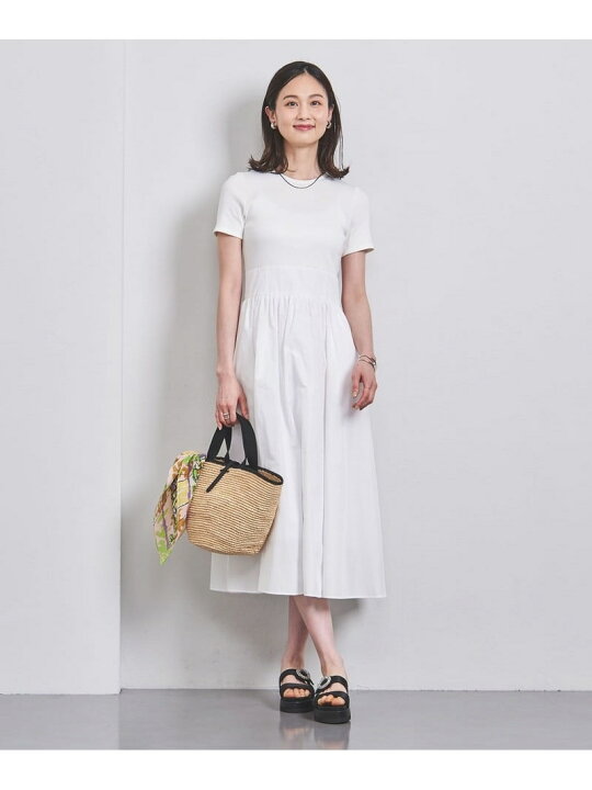 楽天市場】【SALE／70%OFF】V ネック フィット&フレア タフタ 
