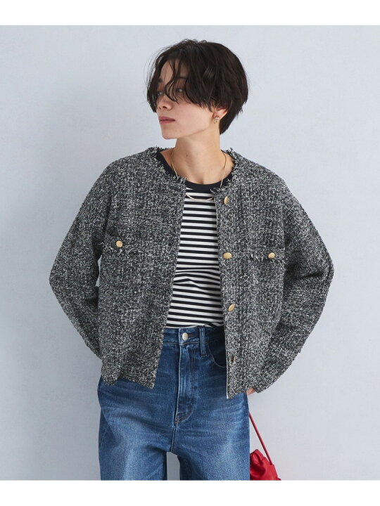 楽天市場】【SALE／50%OFF】ツイード ニット ジャケット UNITED ARROWS 