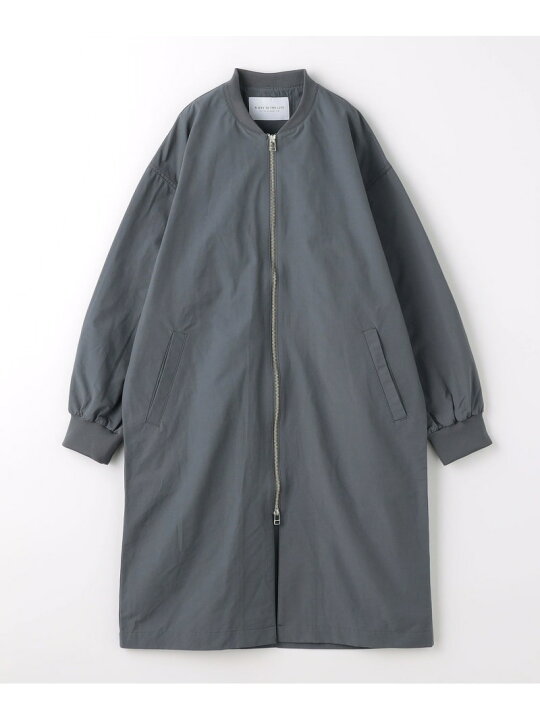 楽天市場】【SALE／50%OFF】コットンナイロン ロングブルゾン ＜A DAY 