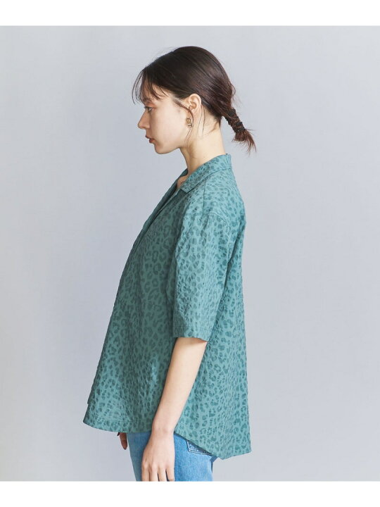 楽天市場】【SALE／70%OFF】コットン シュリンクレオパード ショート  