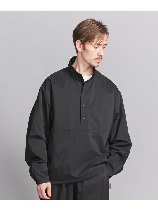 SALE 70 OFF koti BEAUTY YOUTH トラック アノラック ジャケット BEAUTY YOUTH UNITED ARROWS ユナイテッドアローズ アウトレット ジャケット・アウター その他のジャケット・アウター グレー ブラック RBA E 送料無料 Rakuten Fashion UNITED