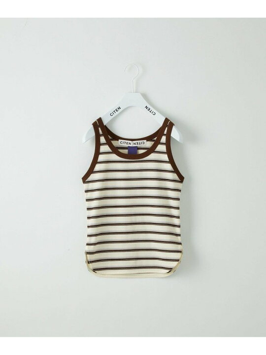 楽天市場】【SALE／80%OFF】＜CITEN＞マルチボーダー タンクトップ 
