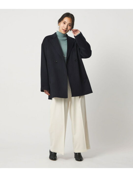 楽天市場】【SALE／50%OFF】カシミヤブレンド テーラード ミドルコート 
