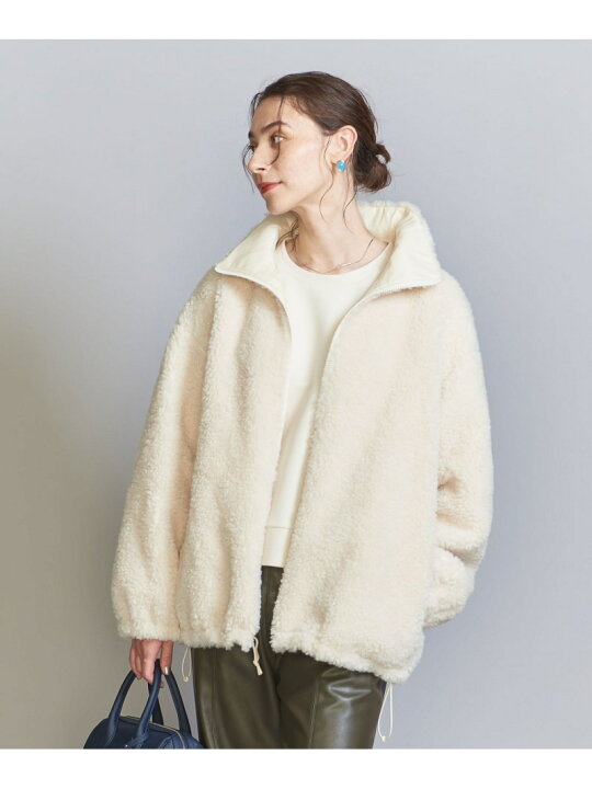 楽天市場】【SALE／70%OFF】ナイロン&ボア リバーシブル ブルゾン 