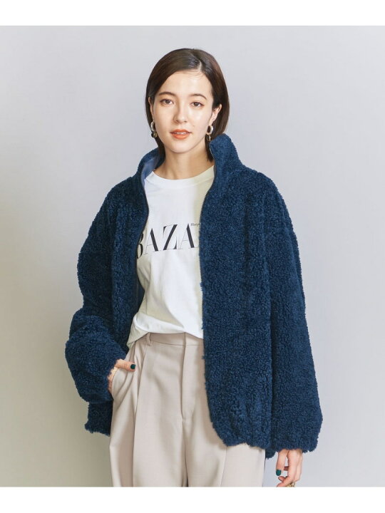 楽天市場】【SALE／70%OFF】ナイロン&ボア リバーシブル ブルゾン 