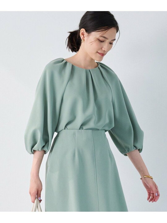 楽天市場】【SALE／70%OFF】ダブルクロス フォルム ギャザー ブラウス 