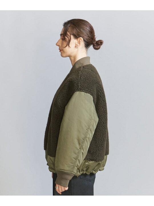 楽天市場】【SALE／80%OFF】ナイロン*ボアブルゾン BEAUTY&YOUTH 