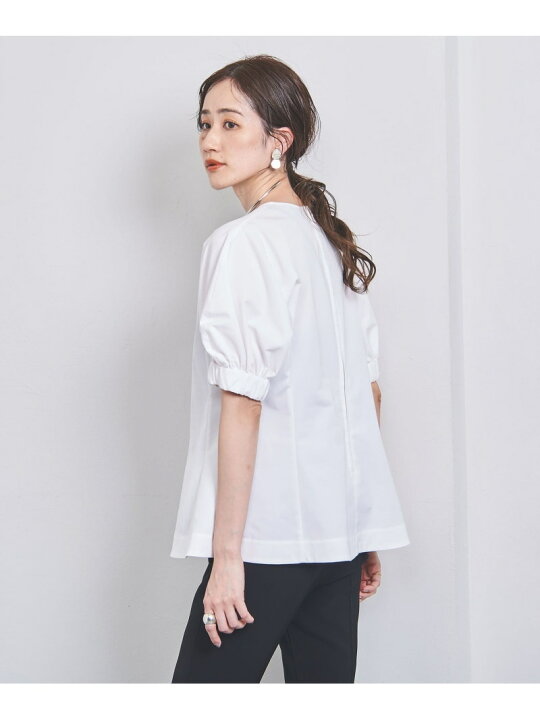 楽天市場】【SALE／80%OFF】タスラン ステッチ ギャザー 5SL ブラウス  