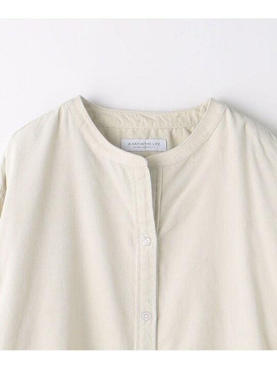 楽天市場】【SALE／50%OFF】コーデュロイ バンドカラー スキッパー 