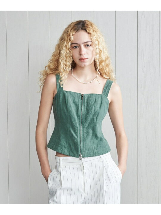 楽天市場】【SALE／80%OFF】＜H＞ジップキャミソールベスト 