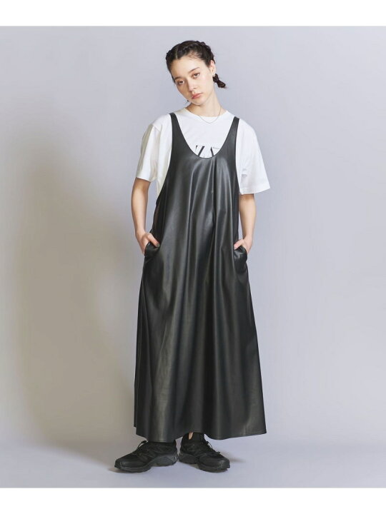 楽天市場】【SALE／80%OFF】レザーライク レイヤード ワンピース 