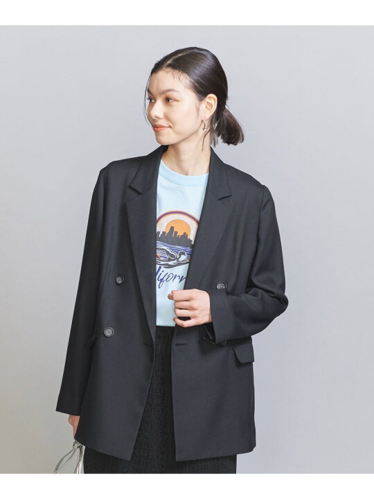 楽天市場】【SALE／50%OFF】リネンライク ダブル ジャケット 