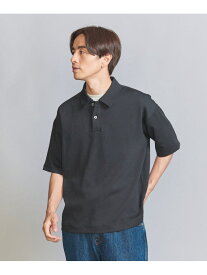 【SALE／30%OFF】エア ドビー ワイド テーパード ポロシャツ -吸水速乾- BEAUTY&YOUTH UNITED ARROWS ユナイテッドアローズ アウトレット トップス ポロシャツ ブラック ホワイト ネイビー【RBA_E】【送料無料】[Rakuten Fashion]