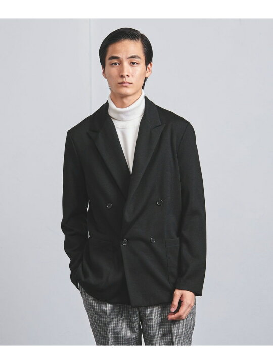 楽天市場】【SALE／80%OFF】4ボタン ダブルブレスト ニットジャケット 