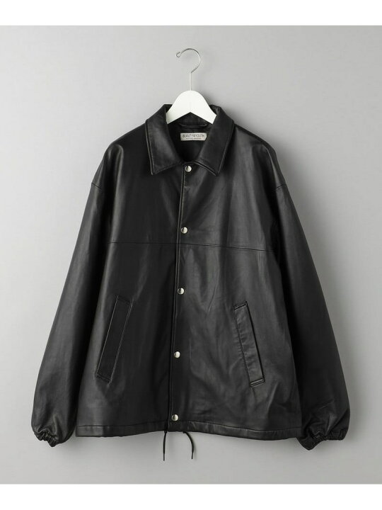 楽天市場】【SALE／30%OFF】レザー コーチ ジャケット BEAUTY&YOUTH 